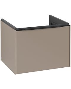 Villeroy und Boch Subway 3. 1930 C577L1VM 57,2x42,9x47,8cm, avec LED / poignée Volcano noir, taupe