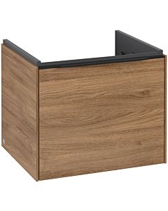 Villeroy und Boch Subway 3. 1930 C57901RH 52,3x42,9x44,75cm, sans LED / poignée Volcano noir, chêne kansas