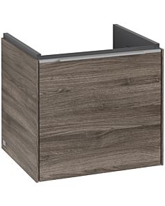 Villeroy und Boch Subway 3. 1930 vanity unit C580L0RK 47.3x42.9x40.75cm, with LED / handle aluminum glossy, stone oak