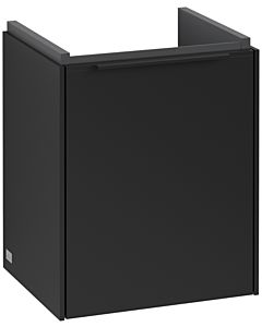 Villeroy und Boch Subway 3. 1930 vanity unit C58401VL 35.1x42.9x30.9cm, hinge right / handle Volcano black, volcano black