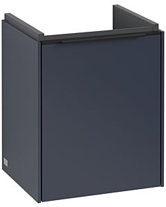 Villeroy und Boch Subway 3.0 Waschtisch-Unterschrank C58401VQ 35,1x42,9x30,9cm, Schanier rechts/Griff Volcano black, marine blue