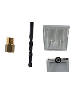 Villeroy und Boch Squaro Edge 12 Water inlet UPCON0123-RW plastic, integrated in overflow, for bathtub, stone white