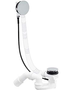 Villeroy und Boch set de vidage/trop-plein U90960461 20x31,5x13cm, pour baignoire, chromé