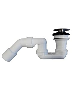 Villeroy und Boch Theano Push-to-Open valve U90952061 chrome-plated, without overflow function