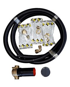 Villeroy und Boch Squaro Edge 12 pipe interrupter UCCON0475 with connections, for rectangular tub 160 x 75 cm