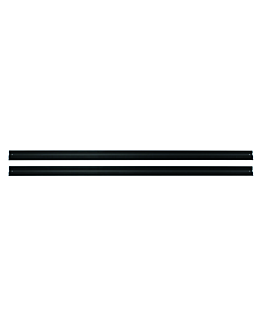 Vaillant ensemble de rails auroTHERM 0020059899 vertical, 2 pièces, pour sur le toit, aluminium anodisé, noir