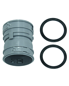 raccord Vaillant 0020077525 DN 60, pour tuyau d&#39;échappement flexible, PP