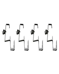 Vaillant solar roof anchor set 0020123982 4 roof anchors, side by side, side by side, for 2000 flat collector, aluminium