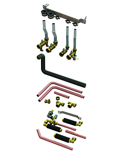 Vaillant support de raccordement flexoCOMPACT 0020205412 station de remplissage de saumure intégrée
