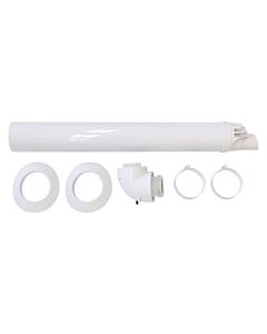 Vaillant roof-wall duct 0020219516 Ø 60/100 mm, horizontal, with cleaning sheet, PP