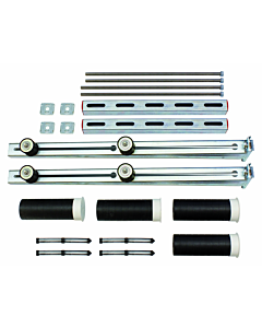 Vaillant aroTHERM Wandhalterung 0020250224 vormontierte Dämpfungsfüße, für gedämmte Wand