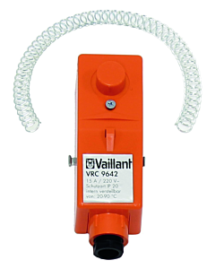 thermostat de contact Vaillant 009642 avec contact inverseur, fixation par sangle