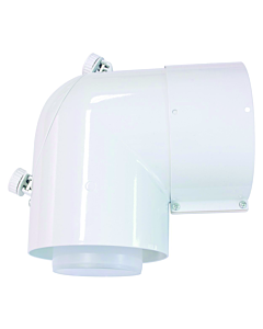 Vaillant Reinigungbogen Ø 80/125 mm PP 303217 87 Grad, mit Reinigungsbogen konzentrisch