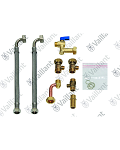 Vaillant atmoMAG Adaptionskit 304825 mit KW/WW Anschluss, für Soloschalter