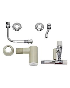 Vaillant uniSTOR Sicherheitsgruppe 0020174068 mit Rohrgarnitur R 1/2, Unterputz, unter 6 bar, mit Ablauftrichter