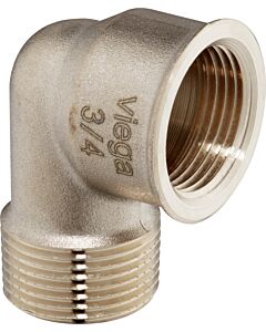 Viega elbow 281748 R 3/8 x Rp 3/8, 90 degrees, gunmetal