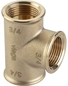 Viega Pièce en T 281809 Rp 3/8, bronze