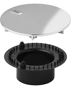Ensemble d&#39;équipement Viega Tempoplex 6966.0 839154 Plastique chromé brillant, d = 115 mm