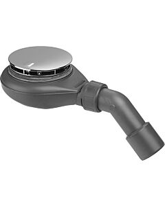 Raccord de siphon Viega Tempoplex 6967 836566 DN 40/50 x 115 mm, plastique, couvercle chromé, hauteur d&#39;installation 60 mm