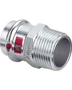 Viega Adaptateur Prestabo 559038 22 mm x R 3/4, acier non allié, SC-Contur, polygonal