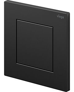 Viega Visign for Style actuator plate 818050 130x130x8mm, for urinal, plastic black matt