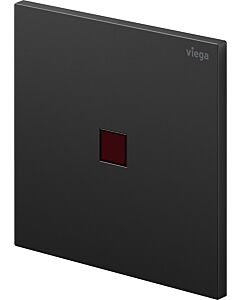 Viega Visign for More plaque de déclenchement 814090 130x130x8mm, pour urinoir, plastique noir mat