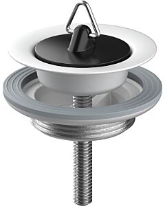 Viega universal valve 118679 G 2000 2000 / 4x60mm, white RAL 9010, with plug