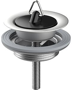 Viega universelle match0 310653 G 2000 2000 / 4x60mm, chrome mat noble / velours, avec bouchon