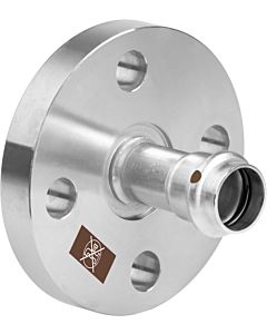 Viega Temponox flange transition 811204 DN 32 x 35 mm, steel, rustproof, SC-Contur