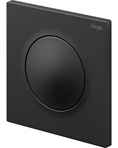 Viega Visign for Style actuator plate 817947 130x130x8mm, for urinal, plastic black matt