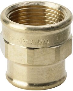 Accouplement Viega 271855 Rp 2 1/2 x Rp 2, laiton rouge, réduit
