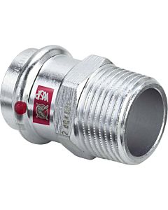 Viega Adapter 559014 18 mm x R 1/2, unalloyed steel, SC-Contur, polygonal