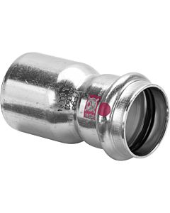 Viega Prestabo reducer 558529 28 x 15 mm, with SC-Contur, unalloyed steel, galvanized