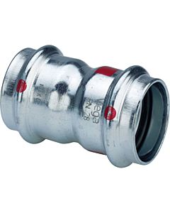 Viega Prestabo Muffe 558048 54 mm, Stahl unlegiert, SC-Contur