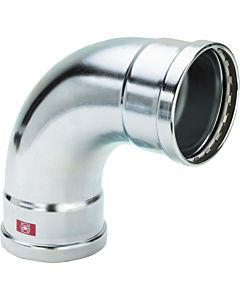 Viega Prestabo bow 597597 108 mm, 90 degrees, unalloyed steel, SC-Contur