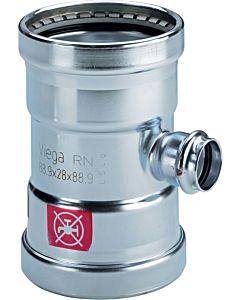 Viega Prestabo T-Stück 597801 64 mm, Stahl unlegiert, SC-Contur