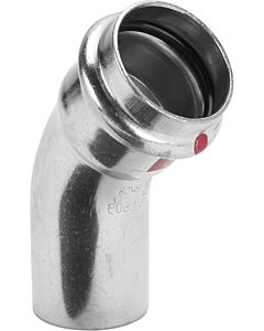 Viega Prestabo Bogen 558383 42 mm, 45Grad, Stahl unlegiert, SC-Contur, Einsteckende