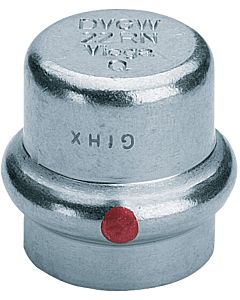 Viega Casquette Prestabo 643645 54 mm, acier non allié, zingué, SC-Contur