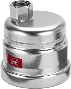 Viega Prestabo Verschlusskappe 598259 76,1 mm x Rp 3/4, Stahl unlegiert, verzinkt, SC-Contur