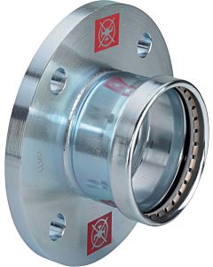 Viega flange transition 629946 76.1 mm x DN 65, unalloyed steel, galvanized, SC-Contur