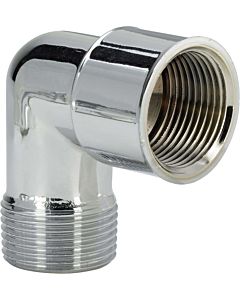 Viega Winkel 1613 3/8" R/Rp, 90°, Messig, verchromt