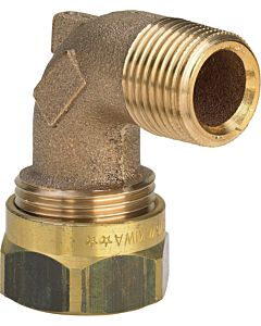 Viega raccord coudé 101954 16mmxR 2000 / 2, bronze à canon, coudé