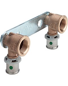 Viega Sanfix-P assembly unit 310622 gunmetal, 16mmxRp 2000 / 2x100mm, SC-Contur