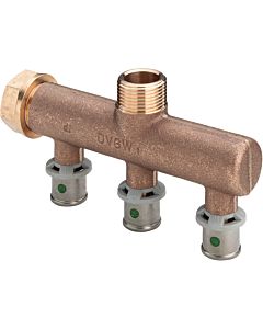 Viega Sanfix-P 309206 gunmetal, 16mmxG 3/4 - 3 voies, SC-Contur