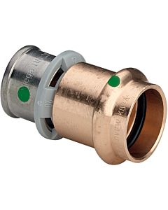 Viega Sanpress transition piece 605506 32 x 28 mm, with SC-Contur, gunmetal