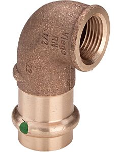 Viega Winkel Sanpress 2214.2 90 Grad 22mm x 3/4" IG