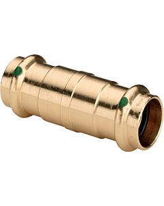 Viega Schiebemuffe Sanpress 2215.5 18 mm, Rotguss, SC-Contur