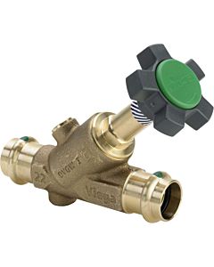 Viega Easytop angle seat valve 457082 gunmetal, DN 25, 28 mm, SC-Contur, Viega press connection