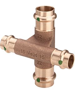 Viega Profipress traverse 323363 28 x 15 mm, bronze, SC-Contur