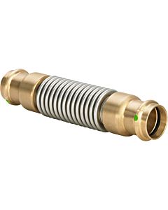 Viega Sanpress Kompensator 690274 22 mm, Rotguss oder Siliziumbronze, SC-Contur